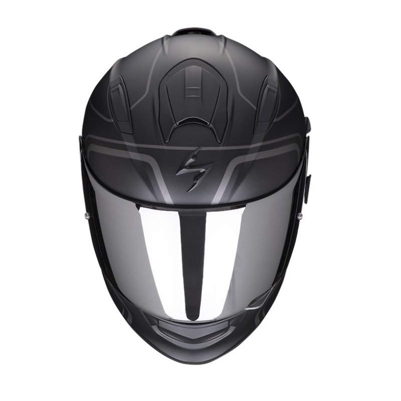 Integrálna prilba na motocykel SCORPION EXO-491 WEST matná čierno-strieborná