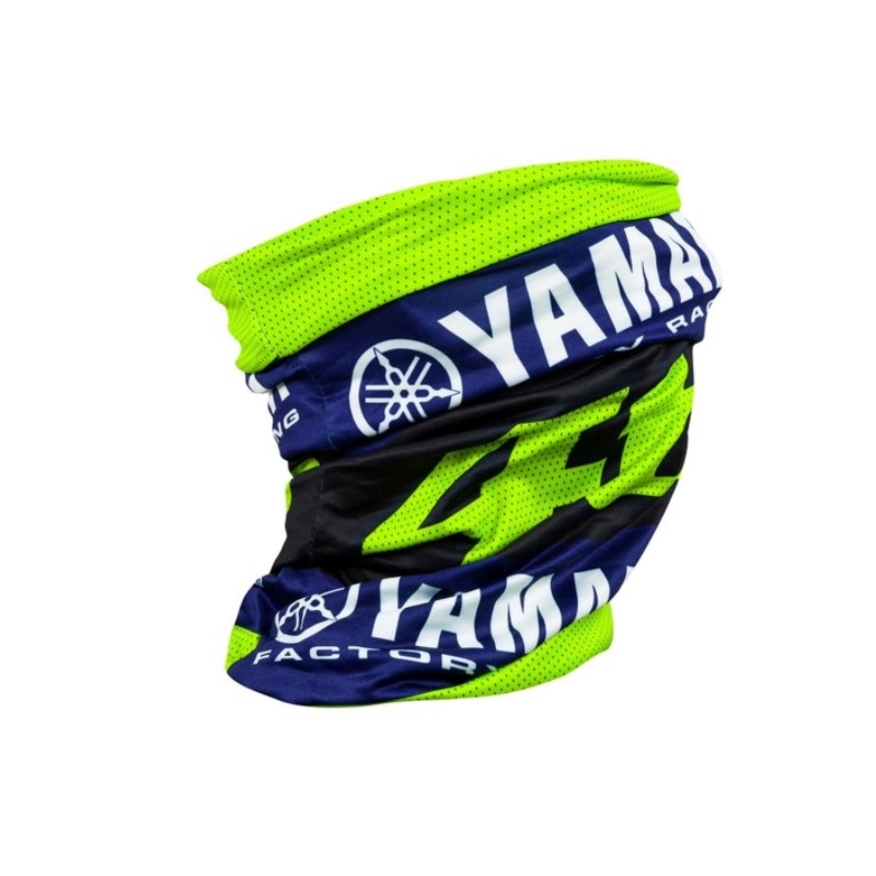 Nákrčník VR46 Valentino Rossi Yamaha modro-fluo žltý