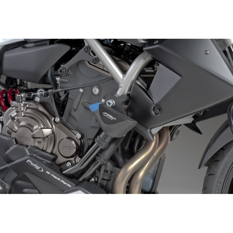 Padacie protektory Puig PRO - Yamaha MT-07 (2014 - 2015) čierne