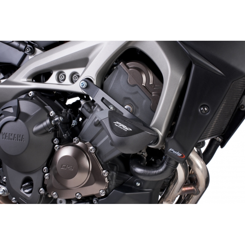 Padacie protektory Puig PRO - Yamaha MT-09 (2013 - 2015) čierne