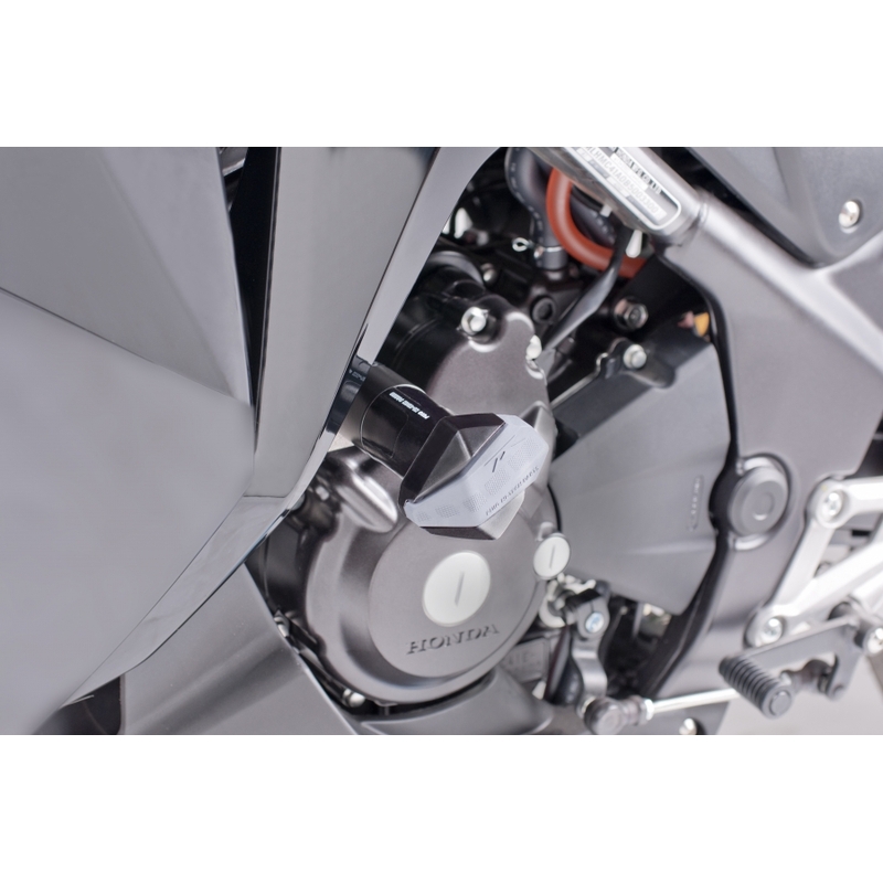 Padacie protektory Puig R12 - Honda CBR250R (2011 - 2015) čierne
