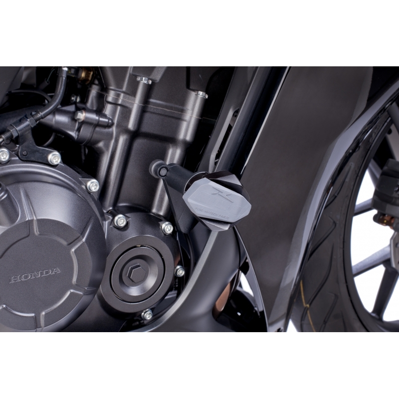 Padacie protektory Puig R12 - Honda CBR500R (2013 - 2015) čierne