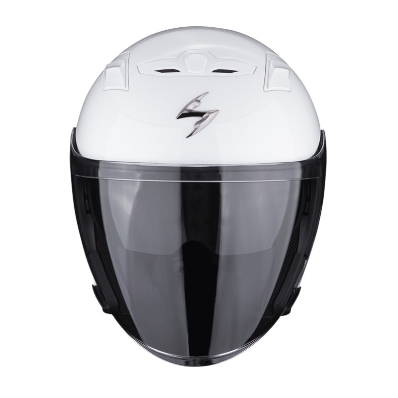 Prilba na motocykel otvorená Scorpion EXO-230 Solid biela