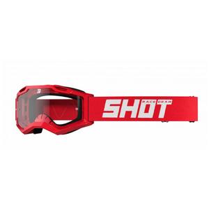 Motokrosové okuliare Shot Assault 2.0 Solid červené