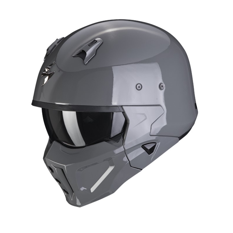 Prilba SCORPION COVERT-X solid cementovo šedá výpredaj