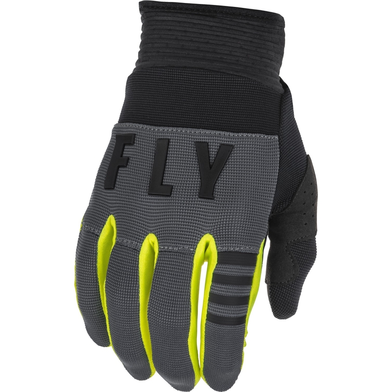 Motokrosové rukavice FLY Racing F-16 2022 čierno-šedo-fluorescenčno žlté