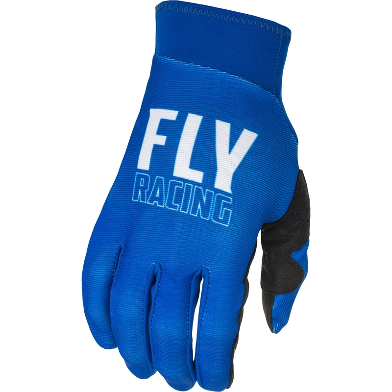 Motokrosové rukavice FLY Racing Pro Lite bielo-modré
