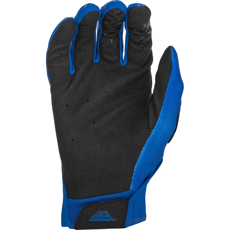Motokrosové rukavice FLY Racing Pro Lite bielo-modré