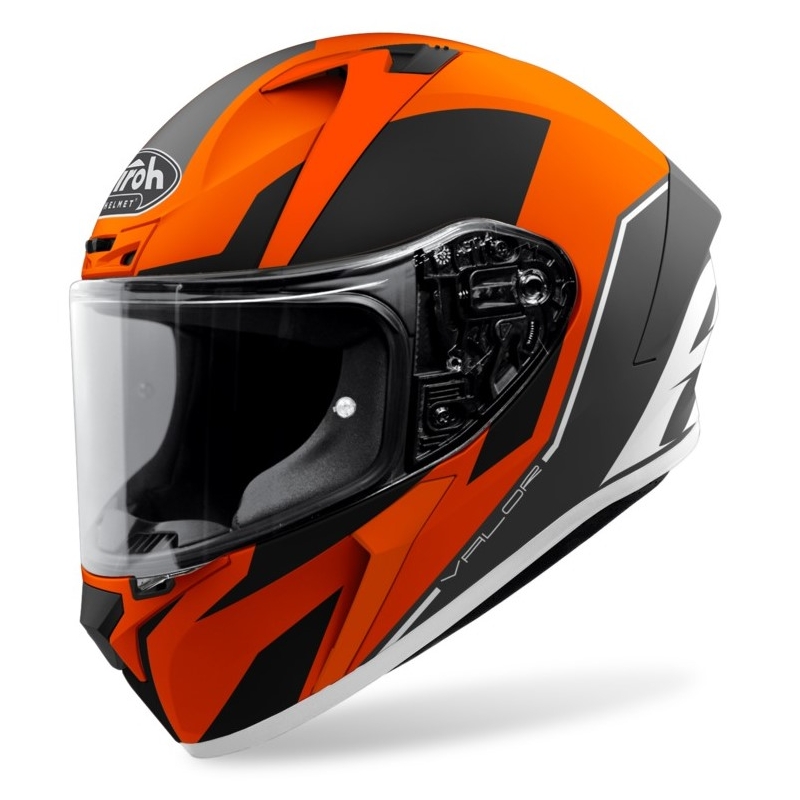 Integrálna prilba na motocykel Airoh Valor Wings 2021 oranžová matná