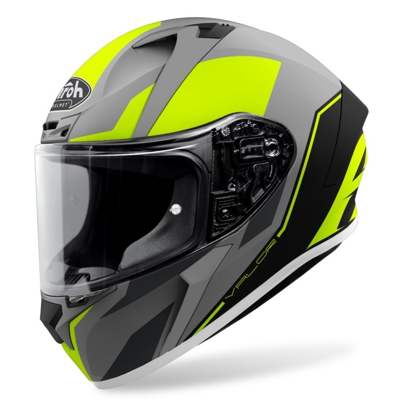 Integrálna prilba na motocykel Airoh Valor Wings 2021 fluorescenčno žltá matná výpredaj
