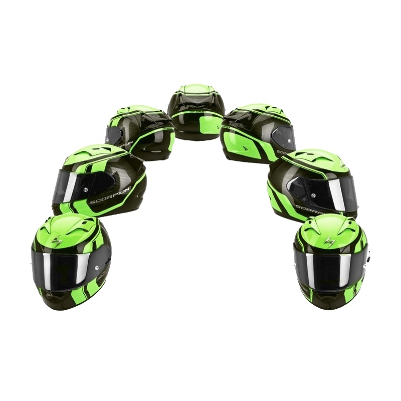 Integrálna prilba Scorpion EXO-1200 Stream Tour čierno-zelená vypredaj