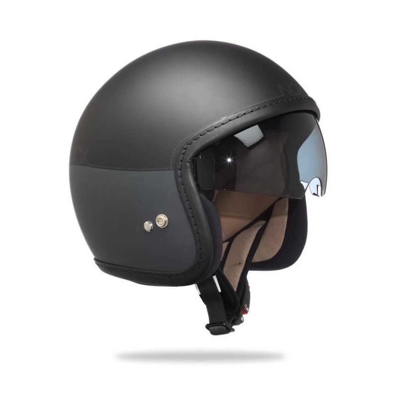 Prilba na motocykel Nox N240 čierno-šedá výpredaj
