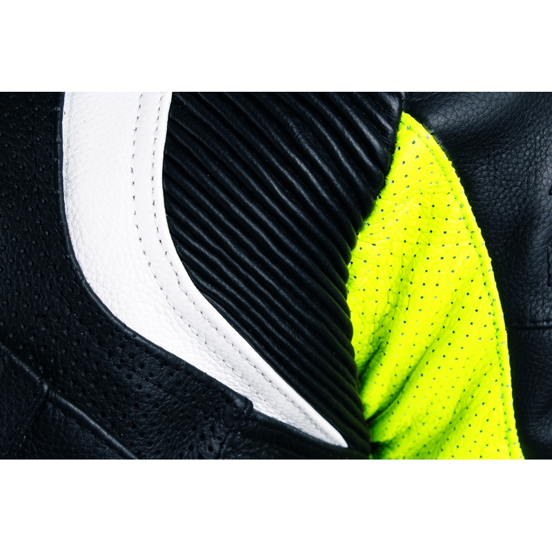 Pánska bunda Street Racer GT6 čierno-bielo-fluorescenčno žltá výpredaj