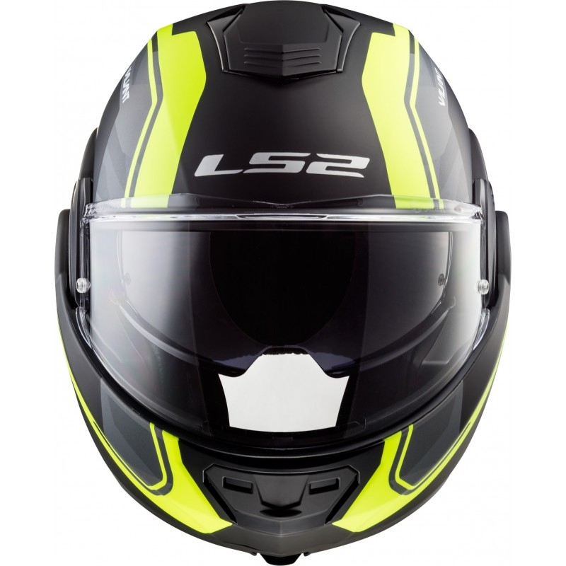 Preklápacia prilba LS2 FF399 Valiant Line čierno-fluorescenčno-žltá - II. akosť