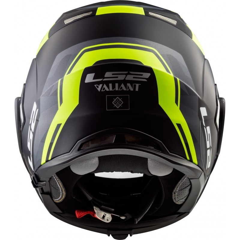 Preklápacia prilba LS2 FF399 Valiant Line čierno-fluorescenčno-žltá - II. akosť