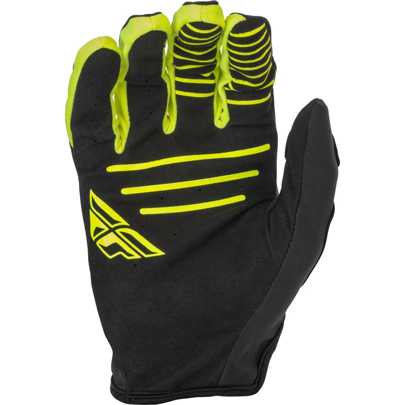 Motokrosové rukavice FLY Racing Windproof čierno-fluorescenčno žlté