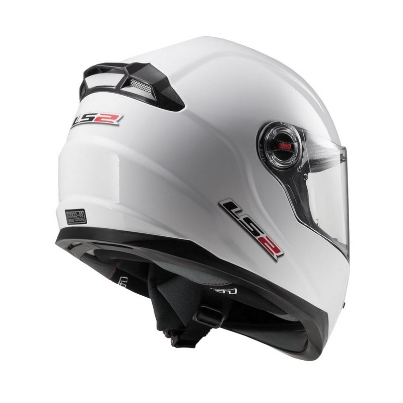 Detská prilba na motorku LS2 FF392 Mono Junior biela výpredaj