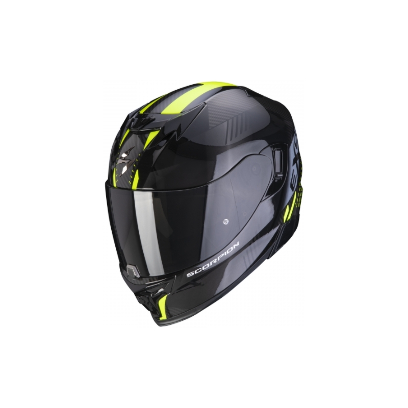 Integrálna prilba Scorpion EXO-520 AIR LATENTE čierno-fluorescenčno žltá - II. akosť