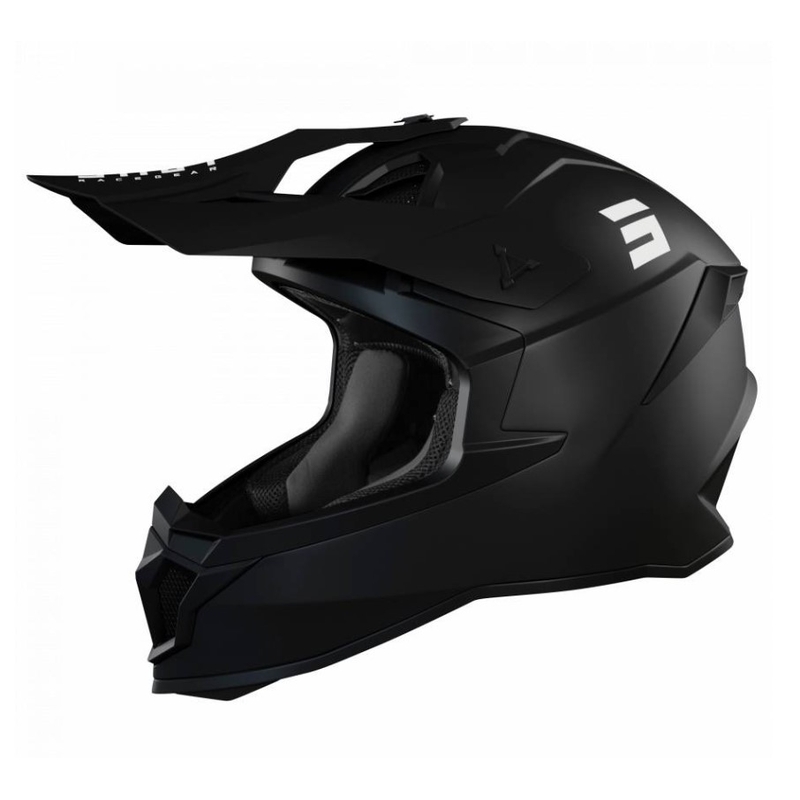 Motokrosová prilba Shot Lite Fury Solid 2.0 čierna