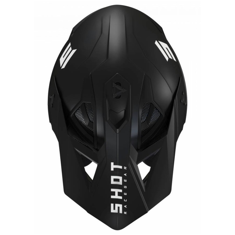 Motokrosová prilba Shot Lite Fury Solid 2.0 čierna