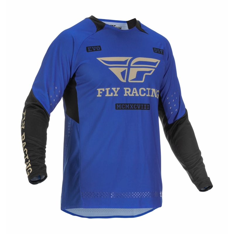 Motokrosový dres FLY Racing Evolution DST 2022 modro-čierny