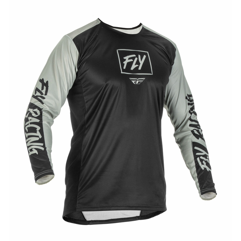 Motokrosový dres FLY Racing Lite 2022 šedo-čierny