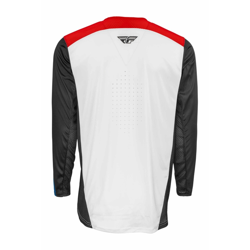 Motokrosový dres FLY Racing Lite 2022 bielo-červeno-modrý