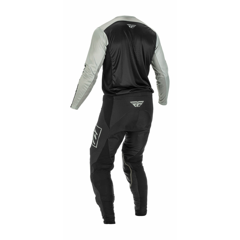 Motokrosové nohavice FLY Racing Lite 2022 čierno-šedé výpredaj