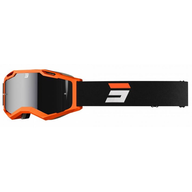 Motokrosové okuliare Shot Iris 2.0 Tech čierno-oranžové