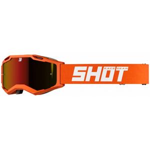Motokrosové okuliare Shot Iris 2.0 Solid oranžové