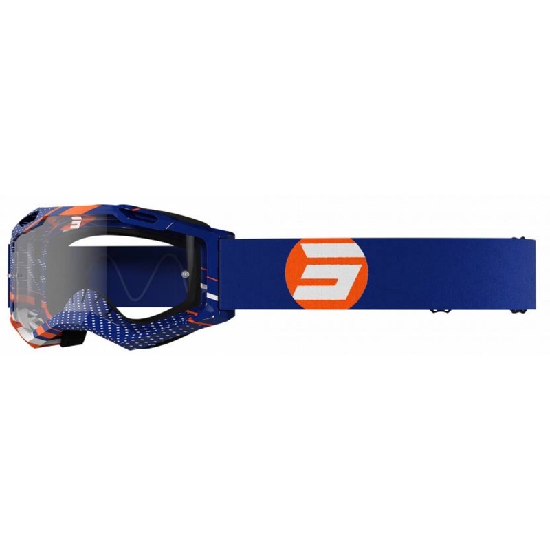 Motokrosové okuliare Shot Assault 2.0 Focus modro-oranžové