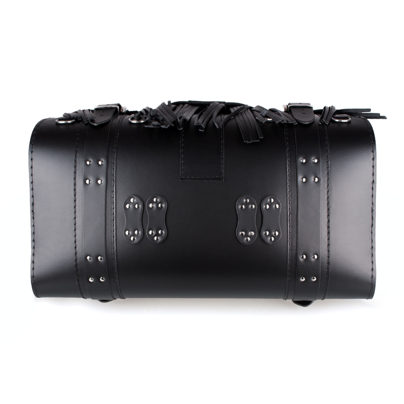 Kožený moto kufor na motocykel Chopper RSA-15C so zámkom