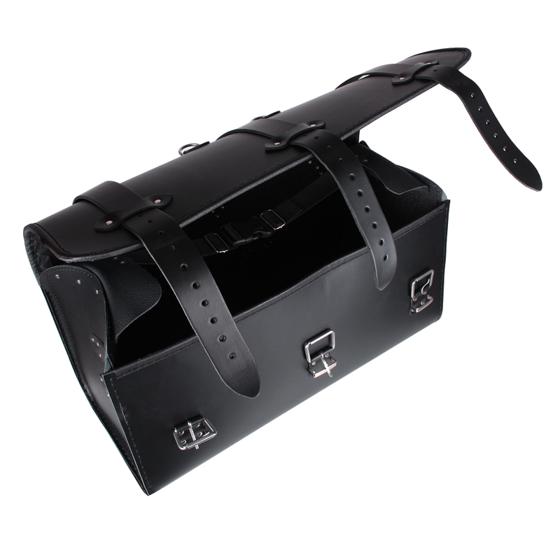 Kožený moto kufor na motocykel Chopper RSA-18A