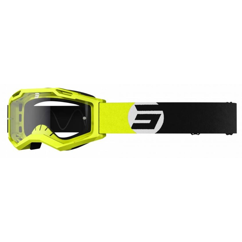 Motokrosové okuliare Shot Assault 2.0 Astro čierno-fluorescenčno žlté