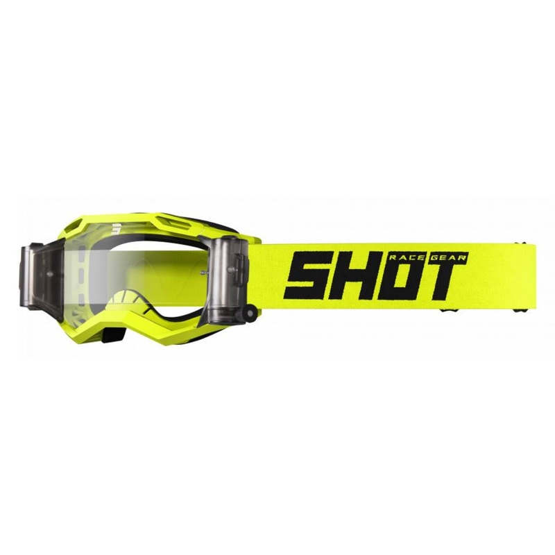 Motokrosové okuliare Shot Assault 2.0 Solid Roll-Off fluorescenčno žlté