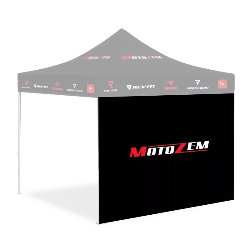 Bočnice závodného stanu MotoZem