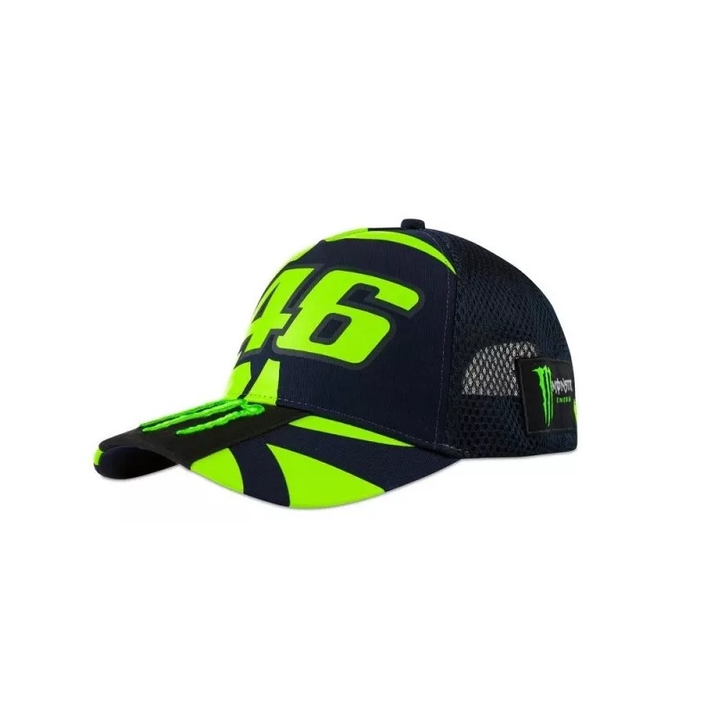 Detská šiltovka VR46 Valentino Rossi modro-fluorescenčno žltá