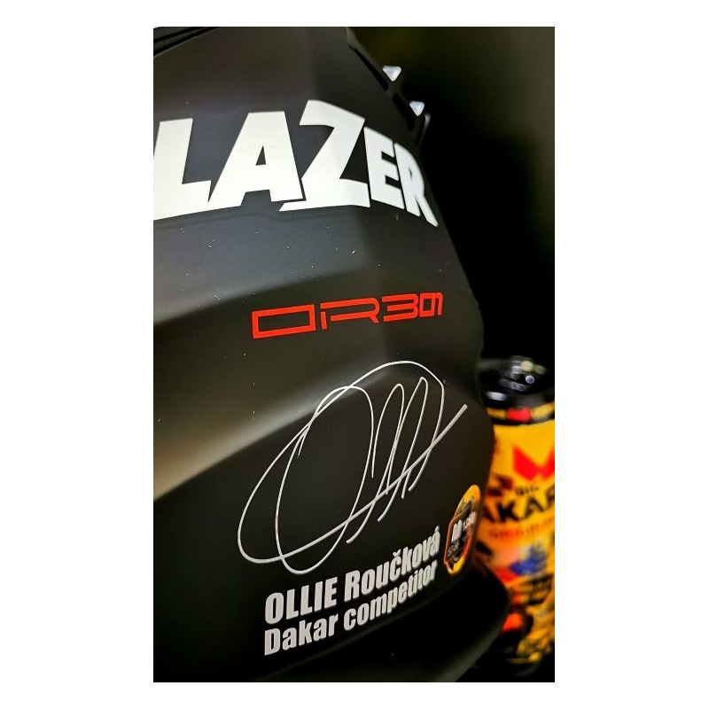Motokrosová prilba Lazer OR301 Shock Replica čierno-žlto-biela