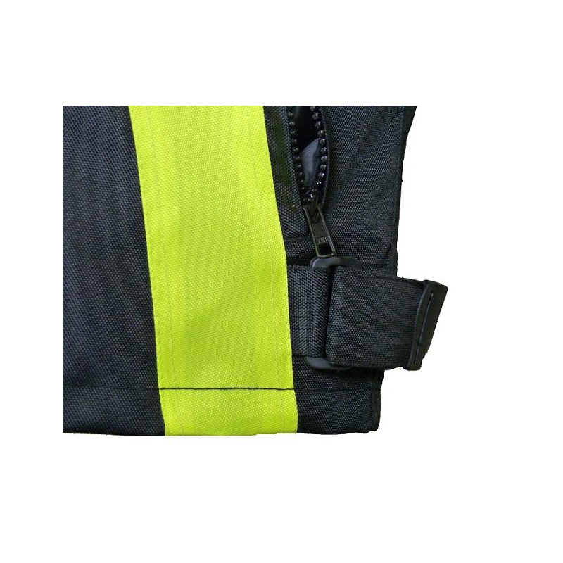 Bunda na moto RSA ST-01 čierno-fluo žltá - II. akosť