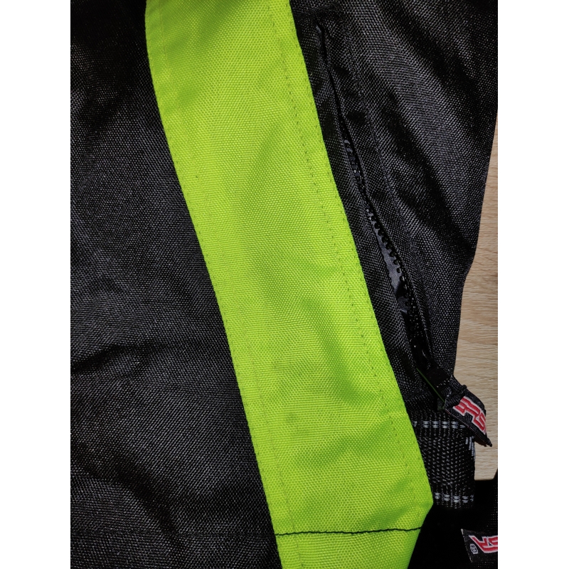 Bunda na moto RSA ST-01 čierno-fluo žltá - II. akosť