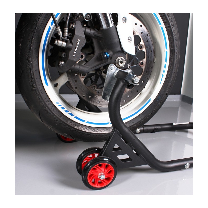 Moto stojan predný s kolieskami R-TECH EVO