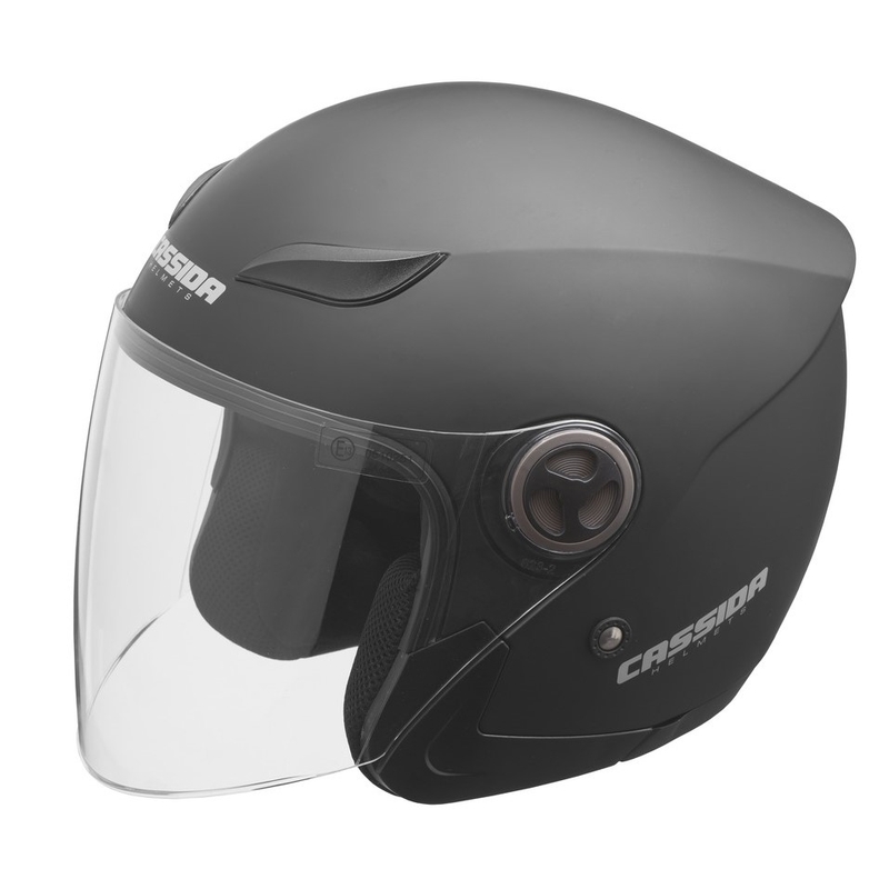 Prilba na motocykel otvorená Cassida Reflex čierna matná