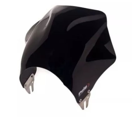 Plexi na motorku PUIG RAPTOR 0013N čierna univerzálne