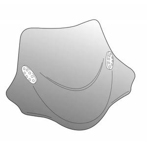 Plexi na motorku PUIG CITY SPORT 0661H dymové univerzálne
