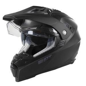 Enduro prilba na motocykel Shot Ranger Solid čierna matná