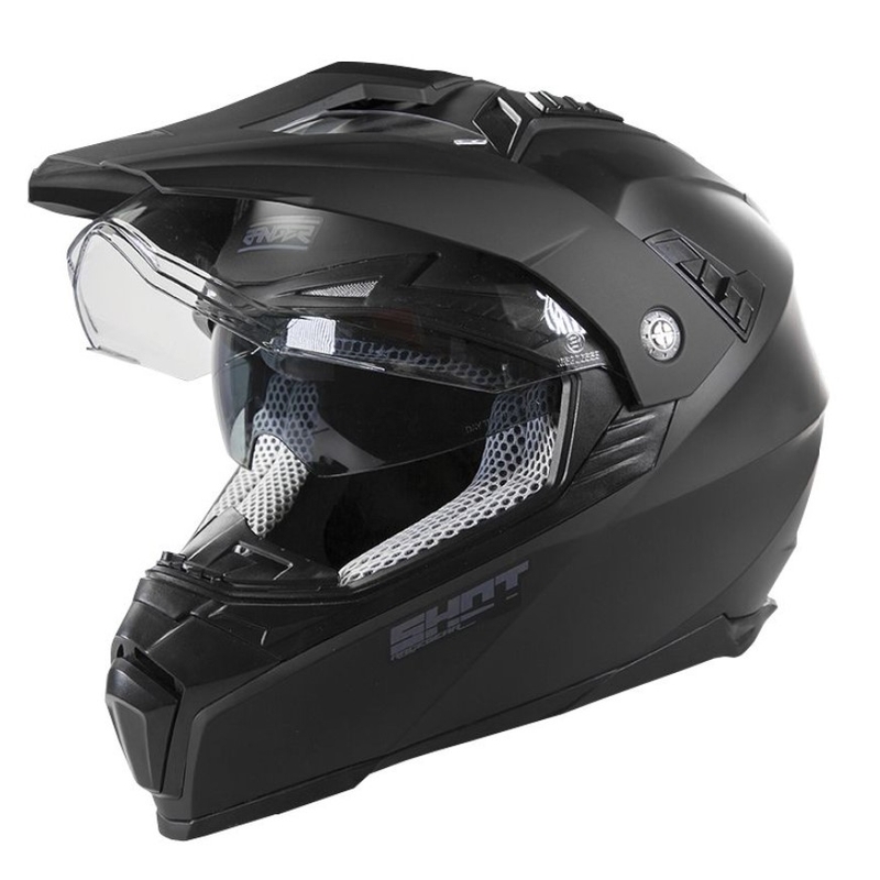 Enduro prilba na motocykel Shot Ranger Solid čierna matná výpredaj