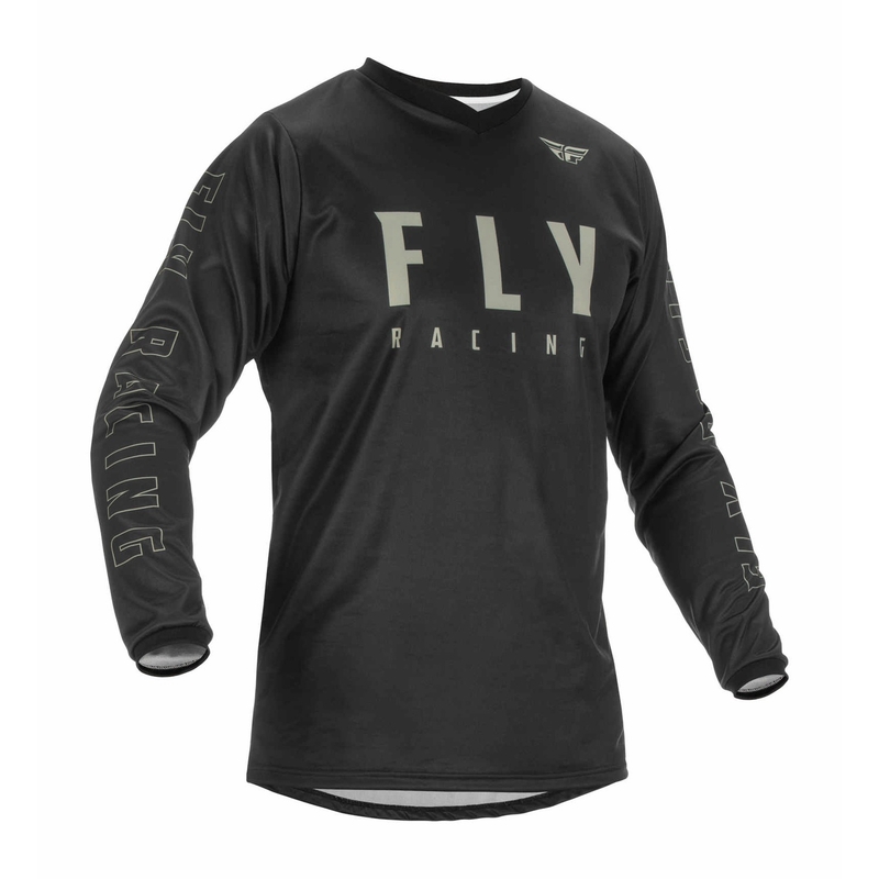 Motokrosový dres FLY Racing F-16 2022 čierno-sivý