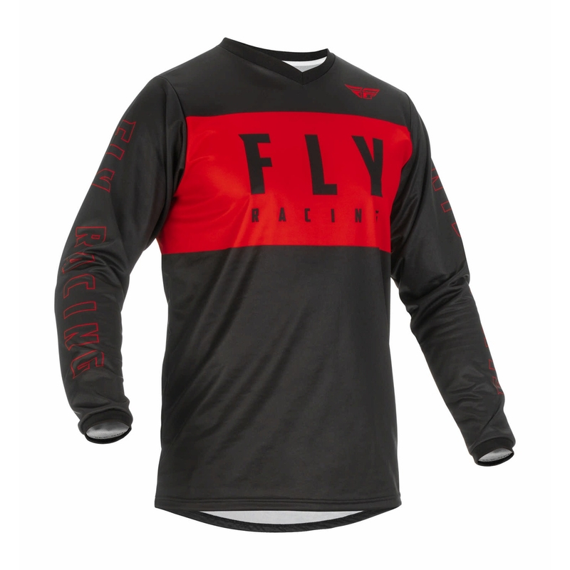 Motokrosový dres FLY Racing F-16 2022 čierno-červený