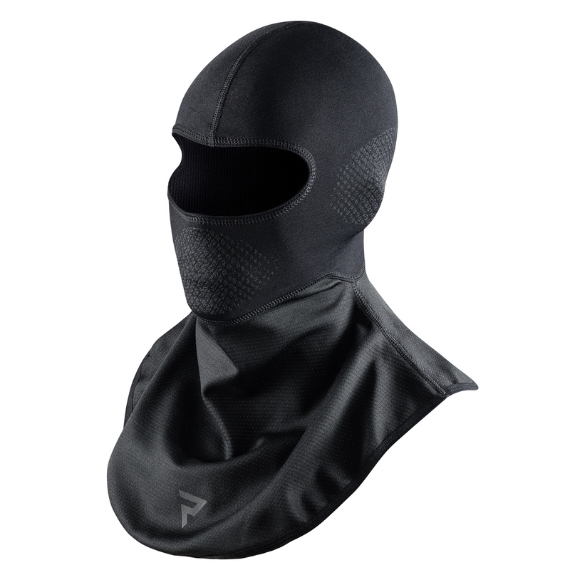 Termo kukla pod prilbu Rebelhorn Therm II Wind čierna