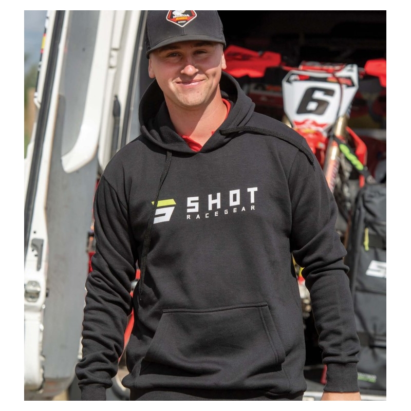 Pánska mikina Shot Hoodie čierna výpredaj
